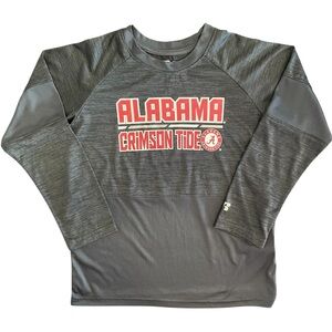 Russell Alabama Crimson Tide Youth Medium (8) Gray Long Sleeve Shirt